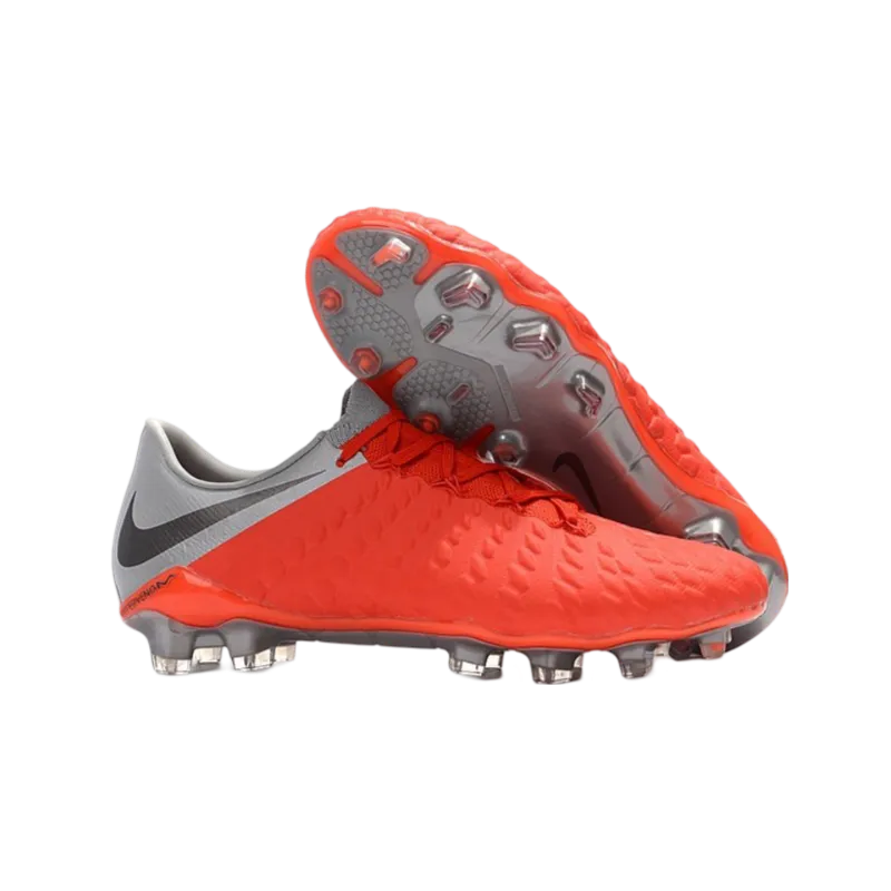 Nike Hypervenom Phantom III FG Red Grey - Goatkits Boots