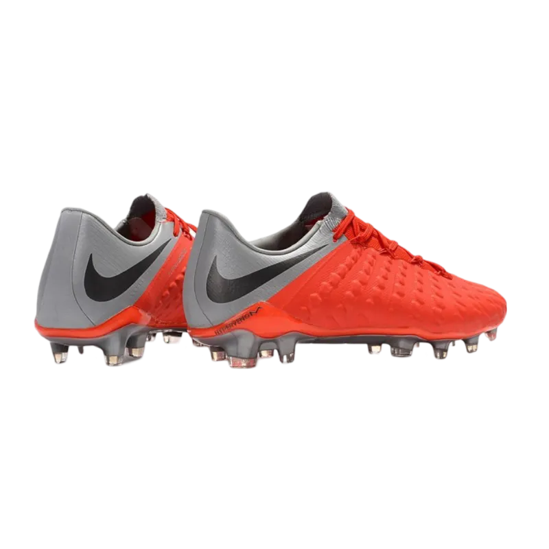 Nike Hypervenom Phantom III FG Red Grey - Goatkits Boots