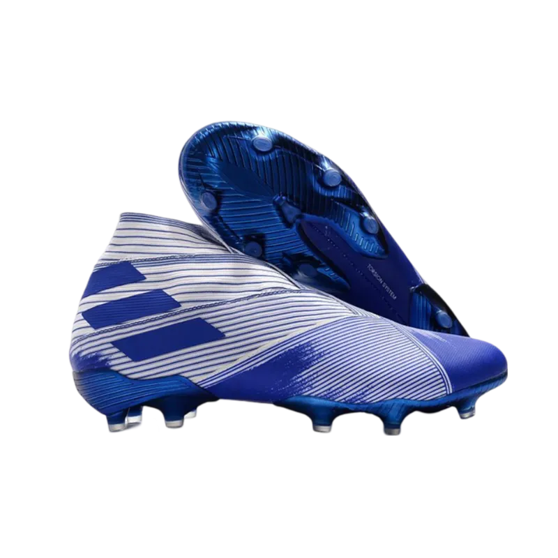 Adidas Nemeziz 19+ FG Blue White - Goatkits Boots