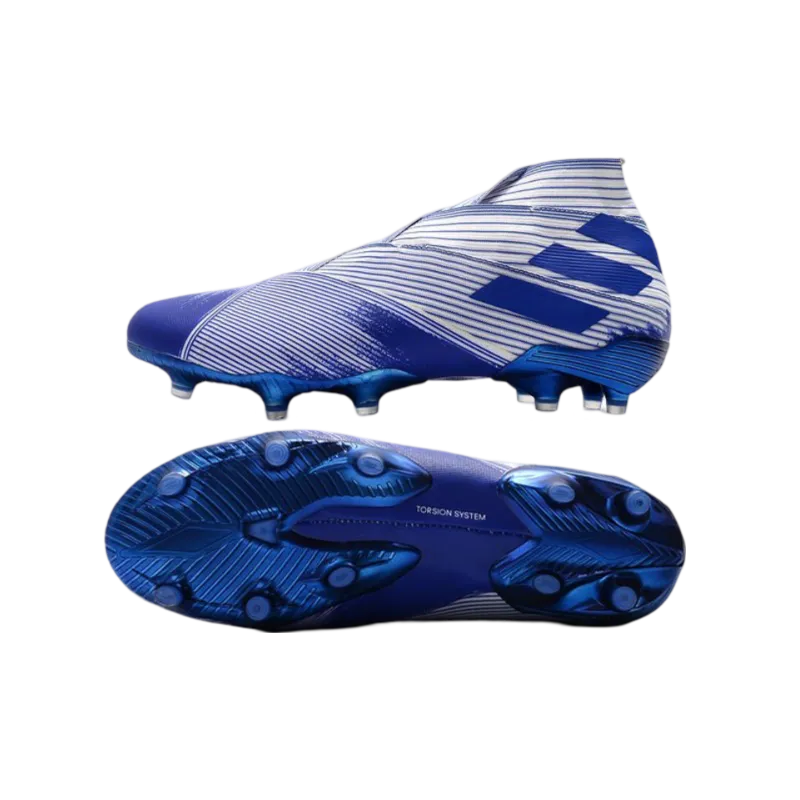 Adidas Nemeziz 19+ FG Blue White - Goatkits Boots