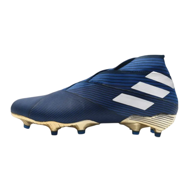 Adidas Nemeziz 19+ FG Bleu White Black - Goatkits Boots