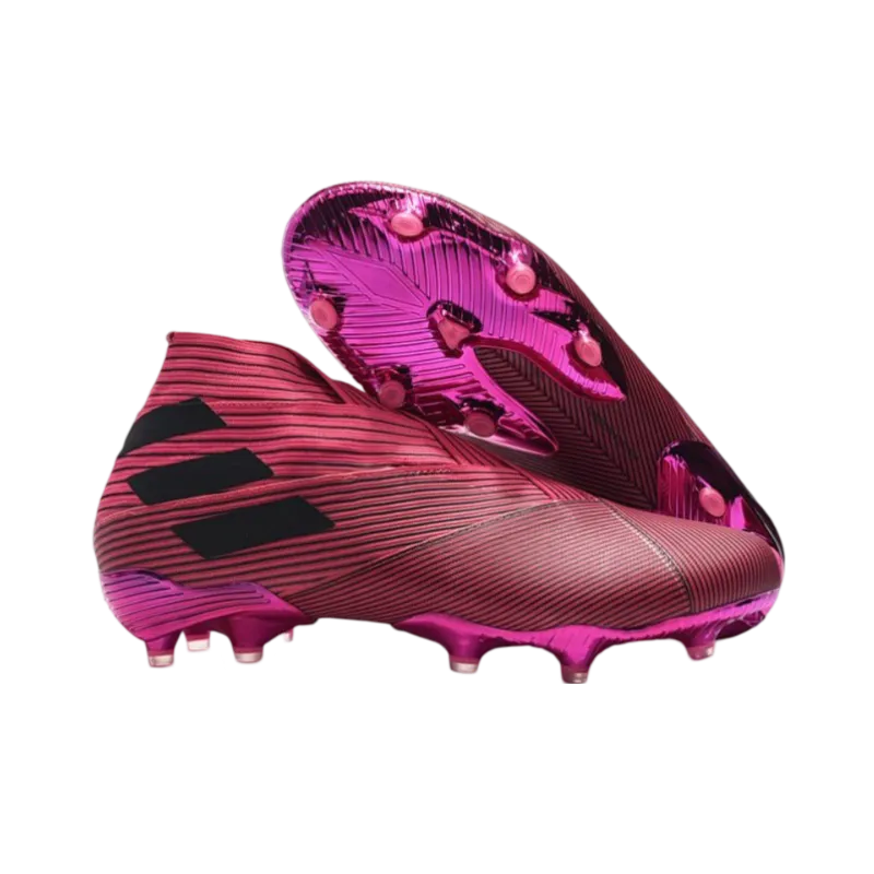 Adidas Nemeziz 19+ FG Pink Black - Goatkits Boots