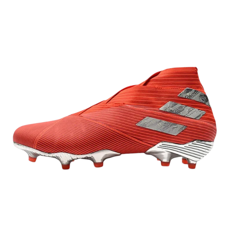 Adidas Nemeziz 19+ FG Red Silver - Goatkits Boots