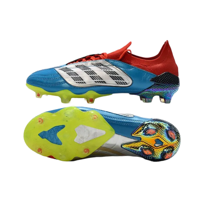 Adidas Predator Archive Limited Edition FG Blue Red - Goatkits Boots