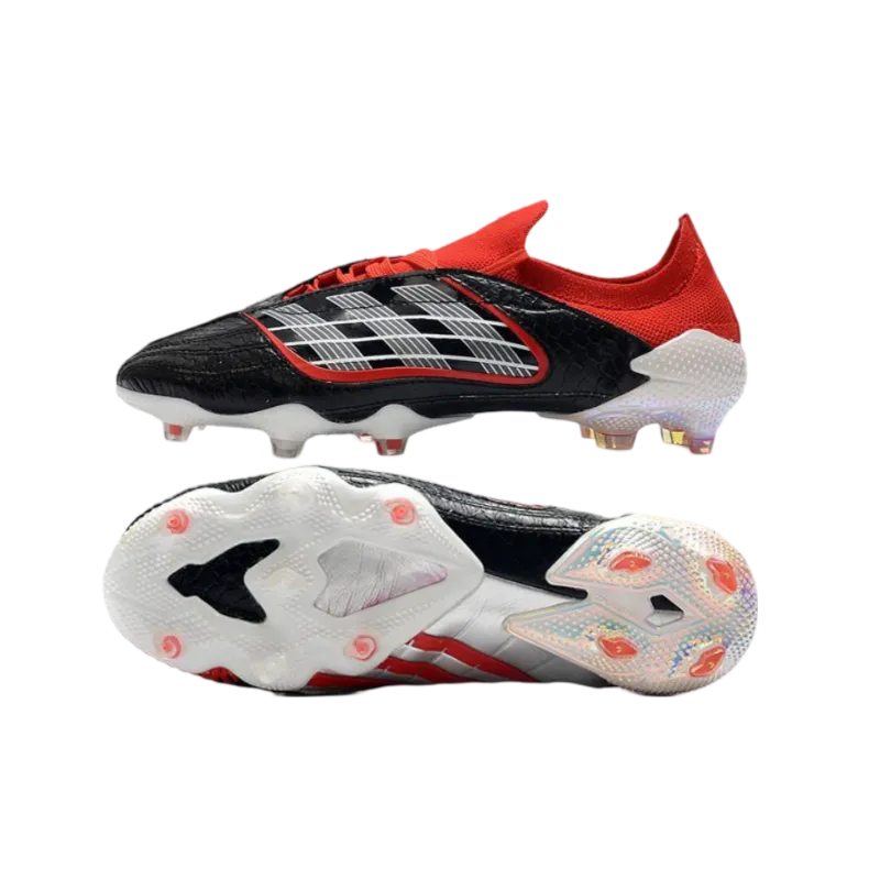 Adidas Predator Archive Limited Edition FG Black Red - Goatkits Boots