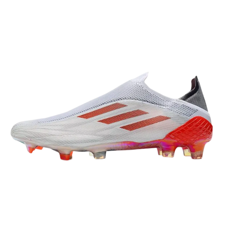 Adidas X Speedflow+ FG White Red - Goatkits Boots