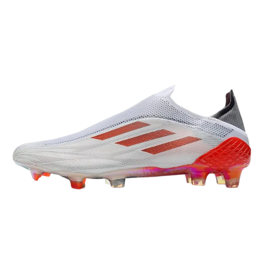 Adidas X Speedflow+ FG White Red - Goatkits Boots