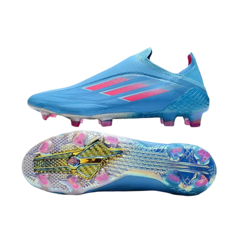 Adidas X Speedflow+ FG Blue Pink - Goatkits Boots