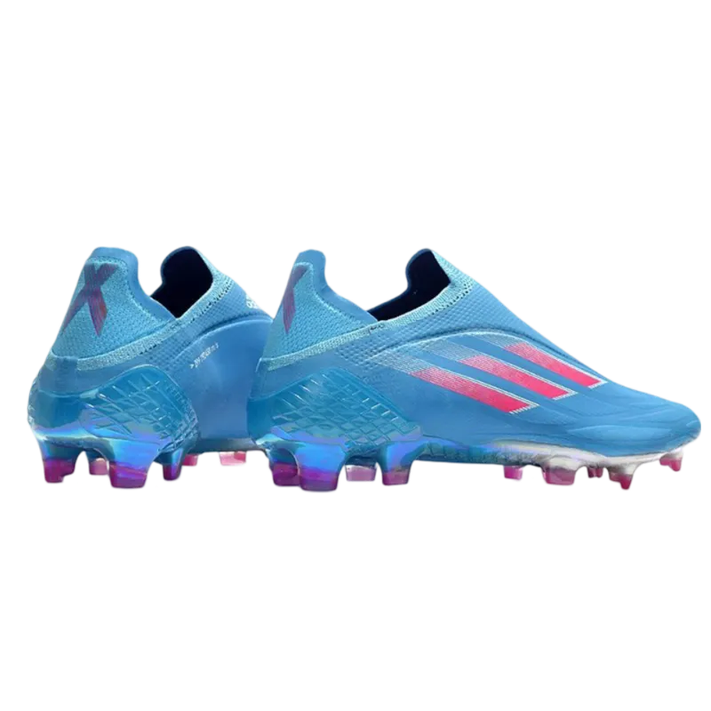 Adidas X Speedflow+ FG Blue Pink - Goatkits Boots