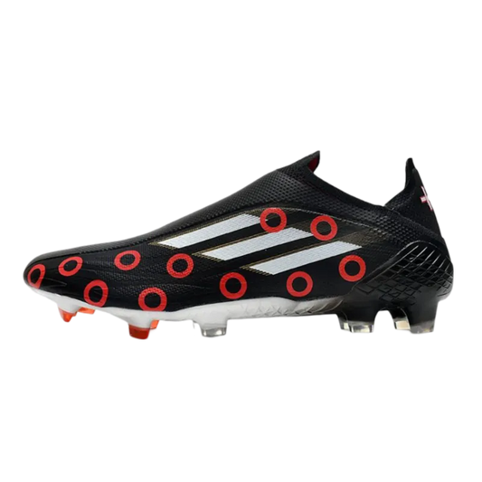 Adidas X Speedflow+ FG Black Red - Goatkits Boots