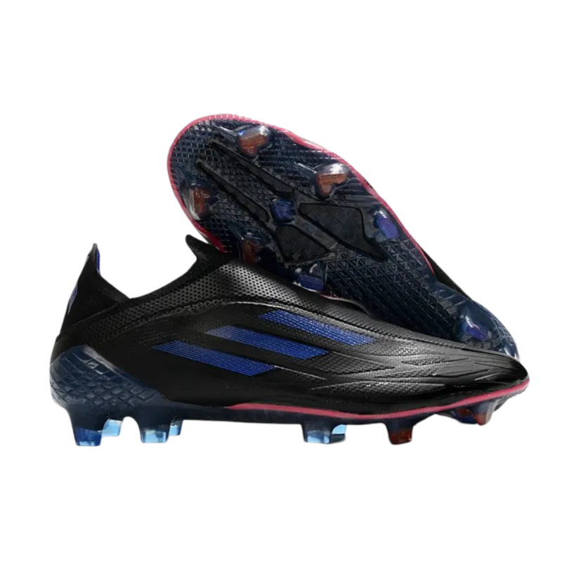 Adidas X Speedflow+ FG Black Red Blue - Goatkits Boots