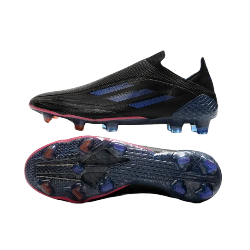 Adidas X Speedflow+ FG Black Red Blue - Goatkits Boots