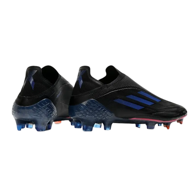 Adidas X Speedflow+ FG Black Red Blue - Goatkits Boots