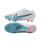 Nike Mercurial Vapor 14 Elite FG White Blue - Goatkits Boots