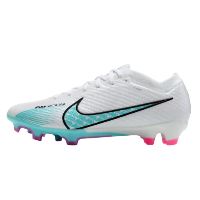 Nike Mercurial Vapor 14 Elite FG White Blue - Goatkits Boots