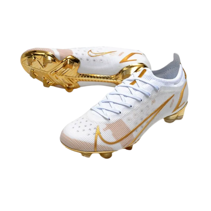 Nike Mercurial Vapor 14 Elite FG White Gold - Goatkits Boots