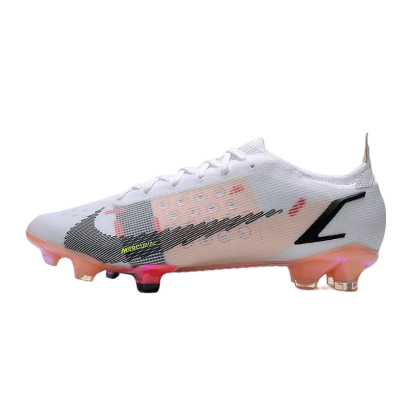 Nike Mercurial Vapor 14 Elite FG White Black Carmesí - Goatkits Boots