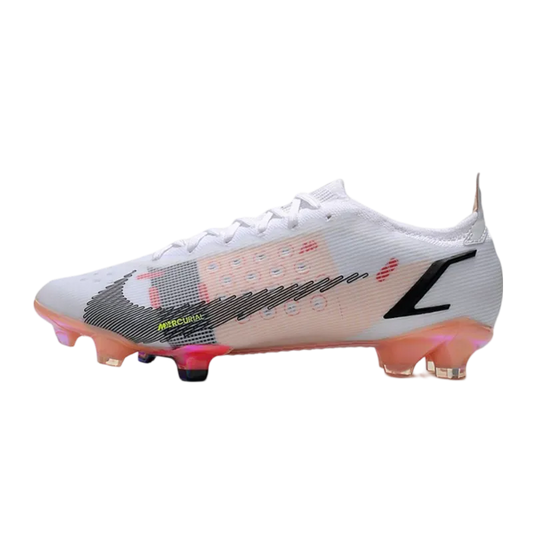 Nike Mercurial Vapor 14 Elite FG White Black Carmesí - Goatkits Boots