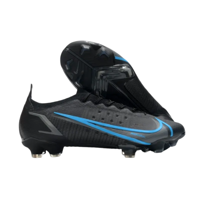 Nike Mercurial Vapor 14 Elite FG Black Steel Grey - Goatkits Boots