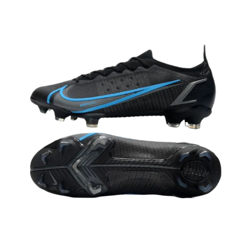 Nike Mercurial Vapor 14 Elite FG Black Steel Grey - Goatkits Boots