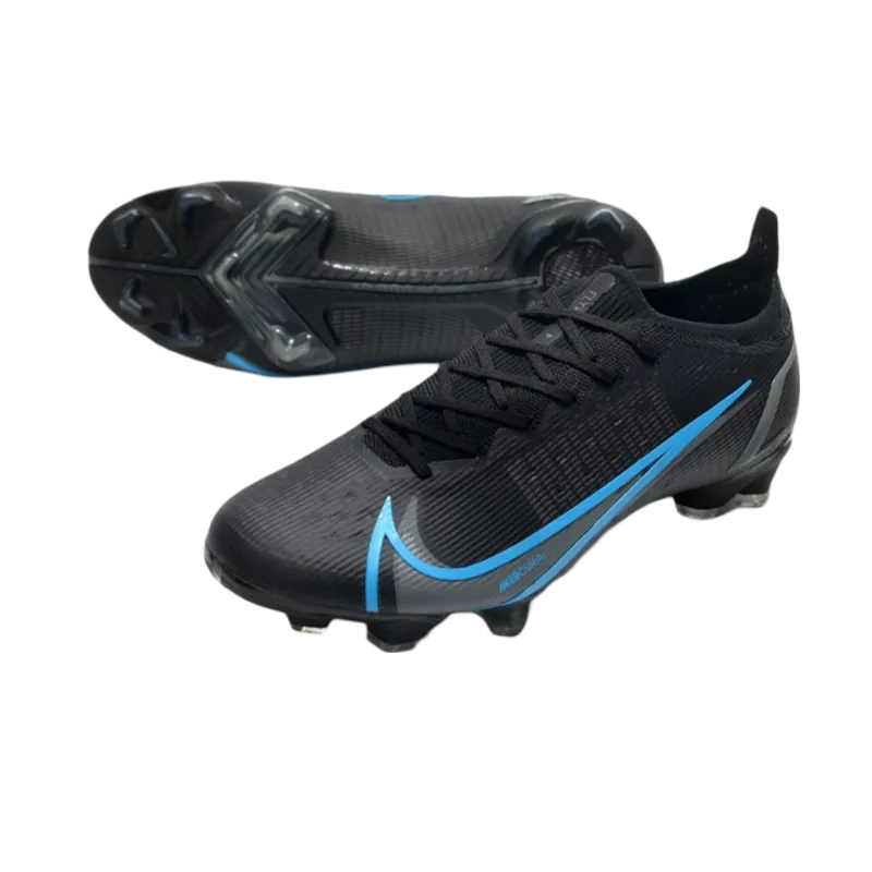 Nike Mercurial Vapor 14 Elite FG Black Steel Grey - Goatkits Boots