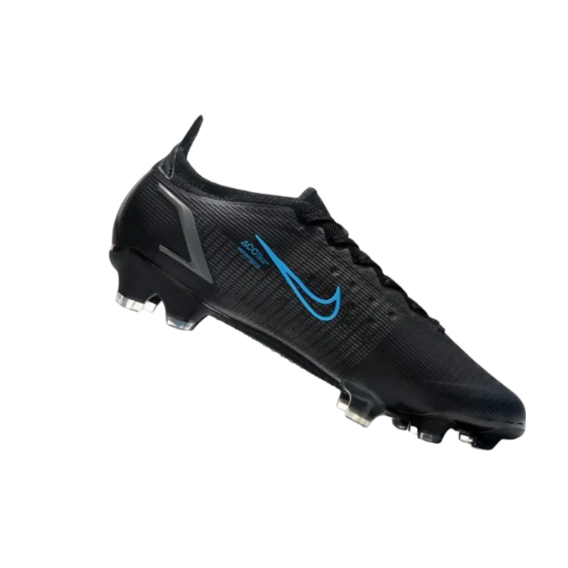 Nike Mercurial Vapor 14 Elite FG Black Steel Grey - Goatkits Boots