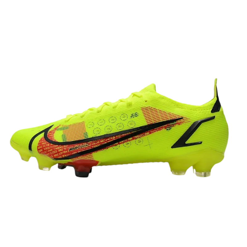 Nike Mercurial Vapor 14 Elite FG Volt Crimson Black - Goatkits Boots