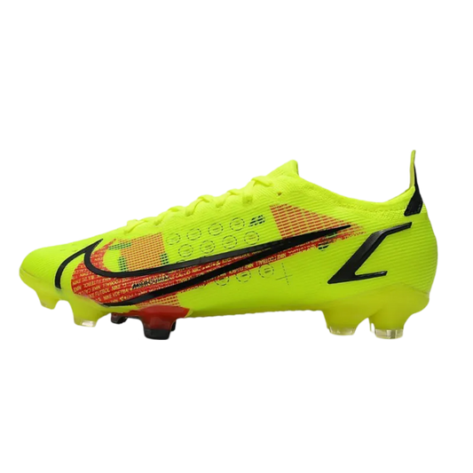 Nike Mercurial Vapor 14 Elite FG Volt Crimson Black - Goatkits Boots