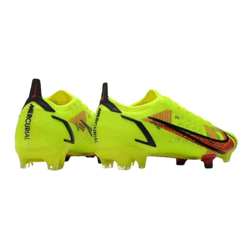 Nike Mercurial Vapor 14 Elite FG Volt Crimson Black - Goatkits Boots