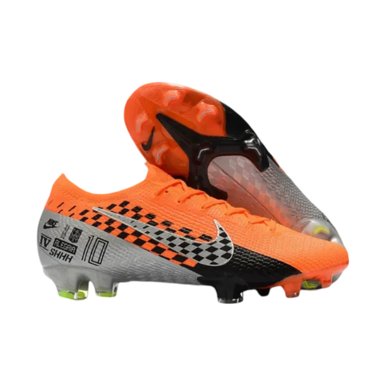 Nike Mercurial Vapor XIII 360 Elite FG Orange Silver Black   - Goatkits Boots