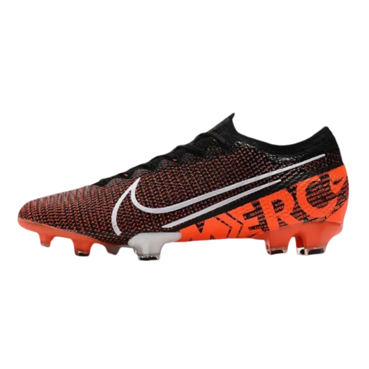 Nike Mercurial Vapor XIII 360 Elite FG Black White Orange  - Goatkits Boots