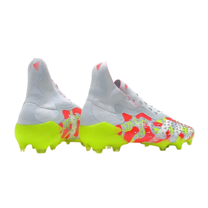 Adidas Predator Freak+ FG White Orange - Goatkits Boots 