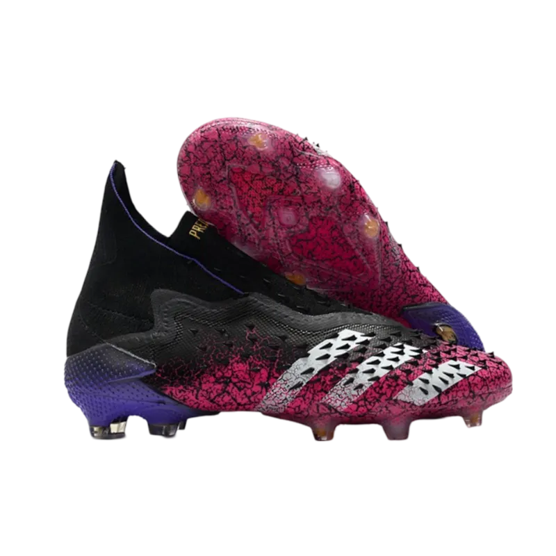 Adidas Predator Freak+ FG Black Pink - Goatkits Boots