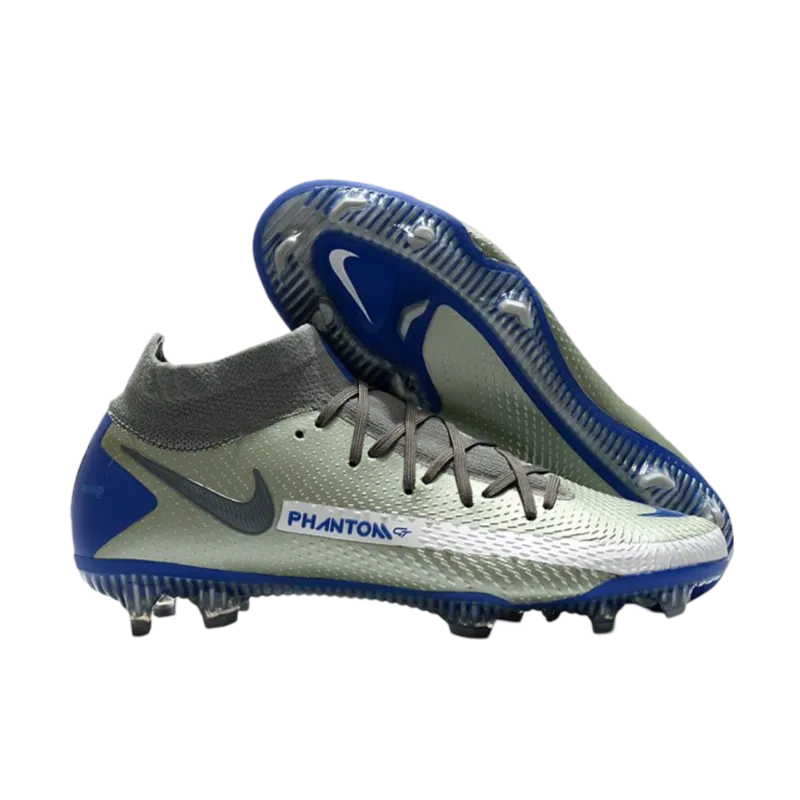 Nike Phantom GT Elite DF FG Silver Blue - Goatkits Boots