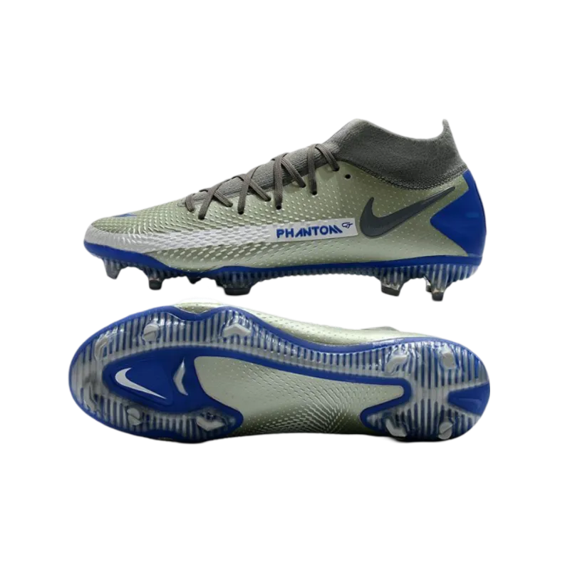 Nike Phantom GT Elite DF FG Silver Blue - Goatkits Boots