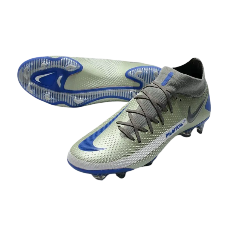 Nike Phantom GT Elite DF FG Silver Blue - Goatkits Boots