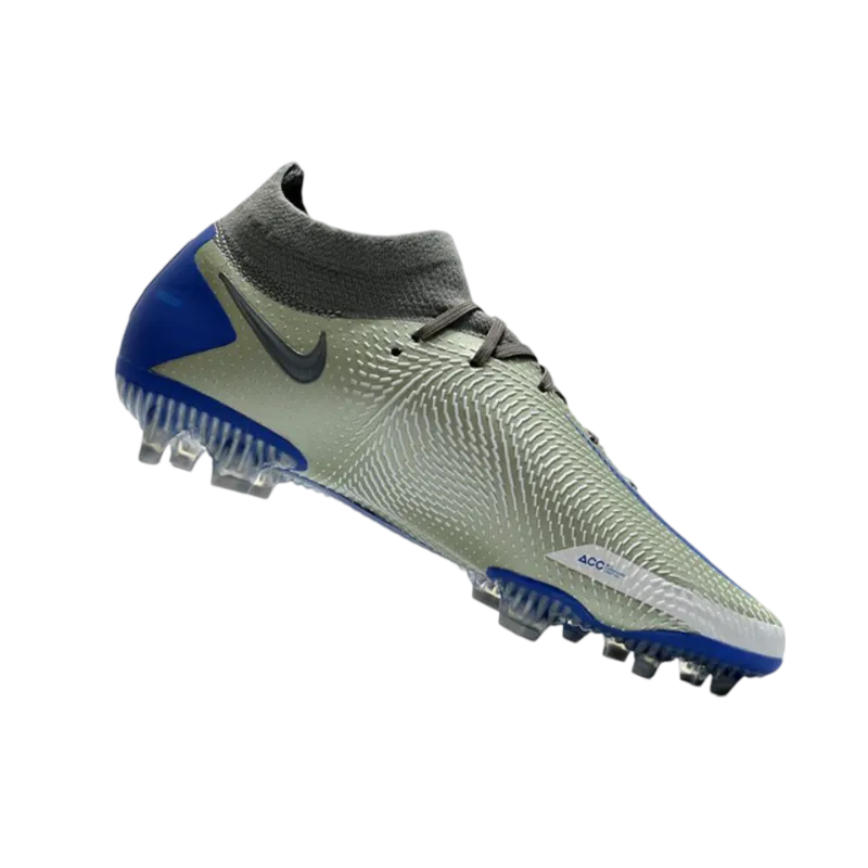 Nike Phantom GT Elite DF FG Silver Blue - Goatkits Boots