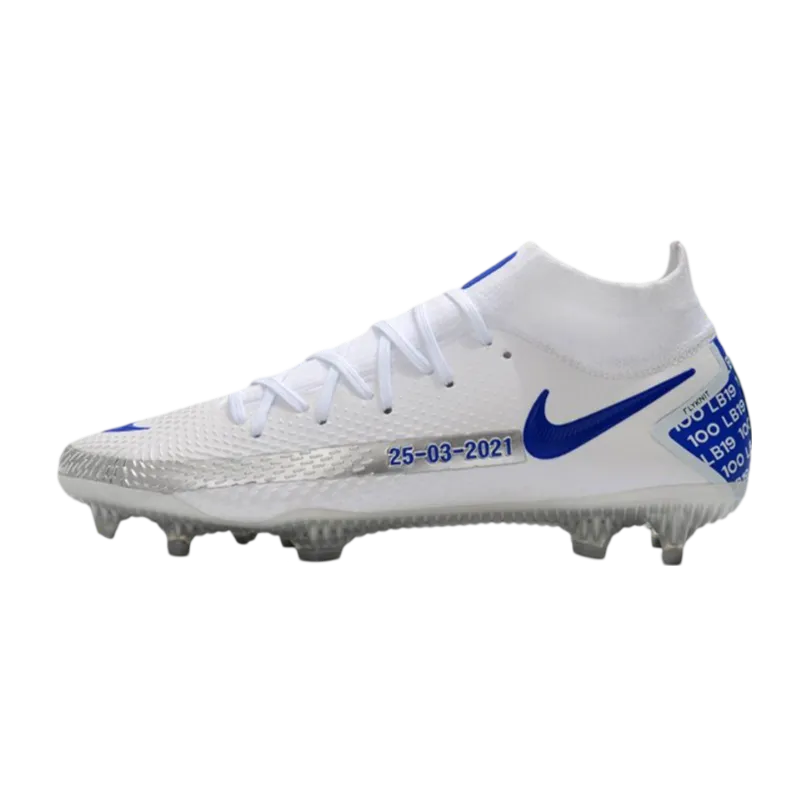 Nike Phantom GT Elite DF FG White Bleu - Goatkits Boots