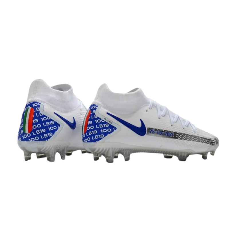 Nike Phantom GT Elite DF FG White Bleu - Goatkits Boots