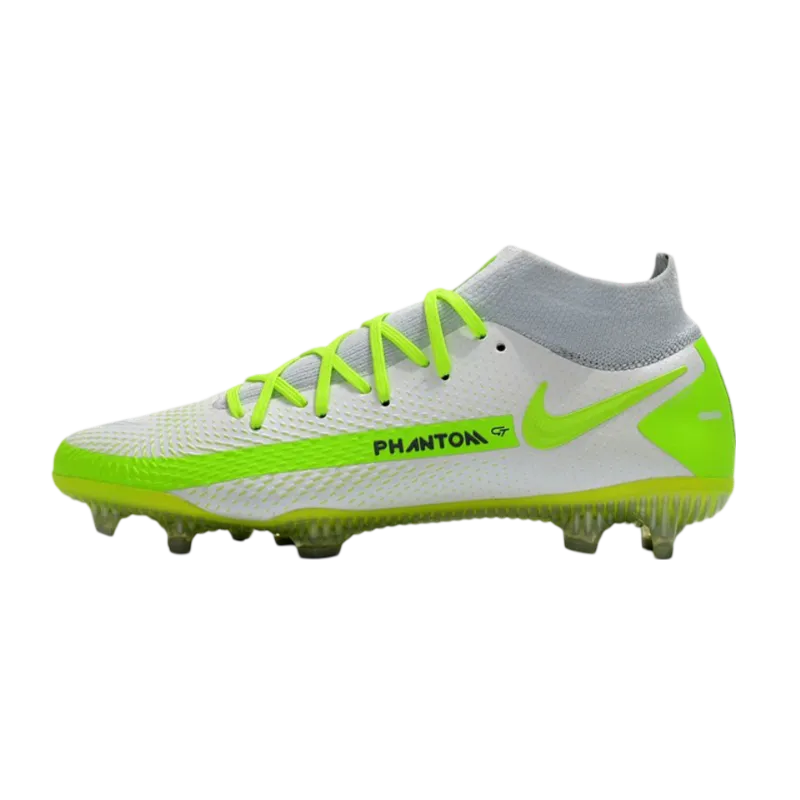 Nike Phantom GT Elite DF FG White Green - Goatkits Boots