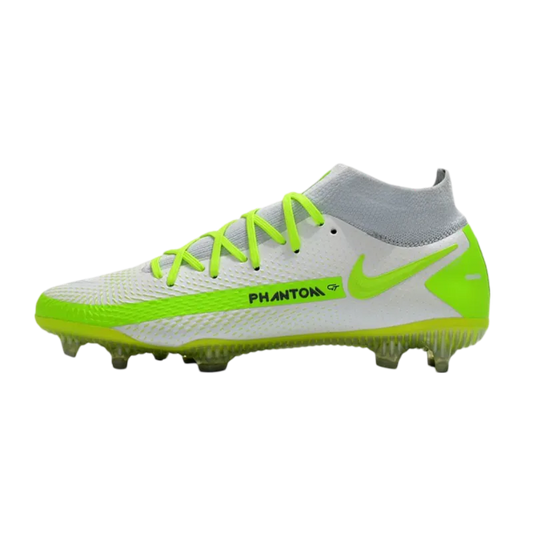 Nike Phantom GT Elite DF FG White Green - Goatkits Boots