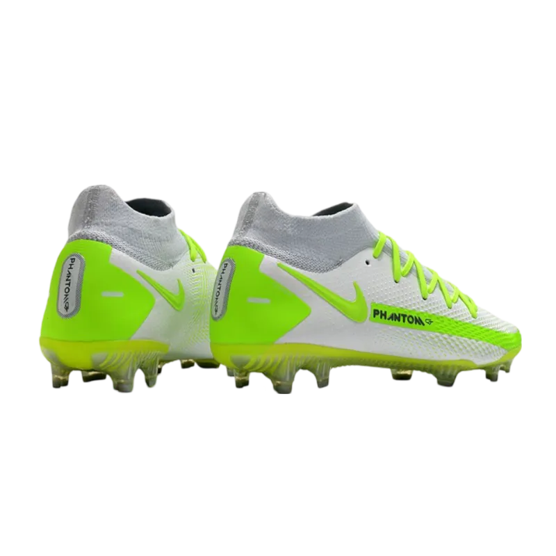 Nike Phantom GT Elite DF FG White Green - Goatkits Boots