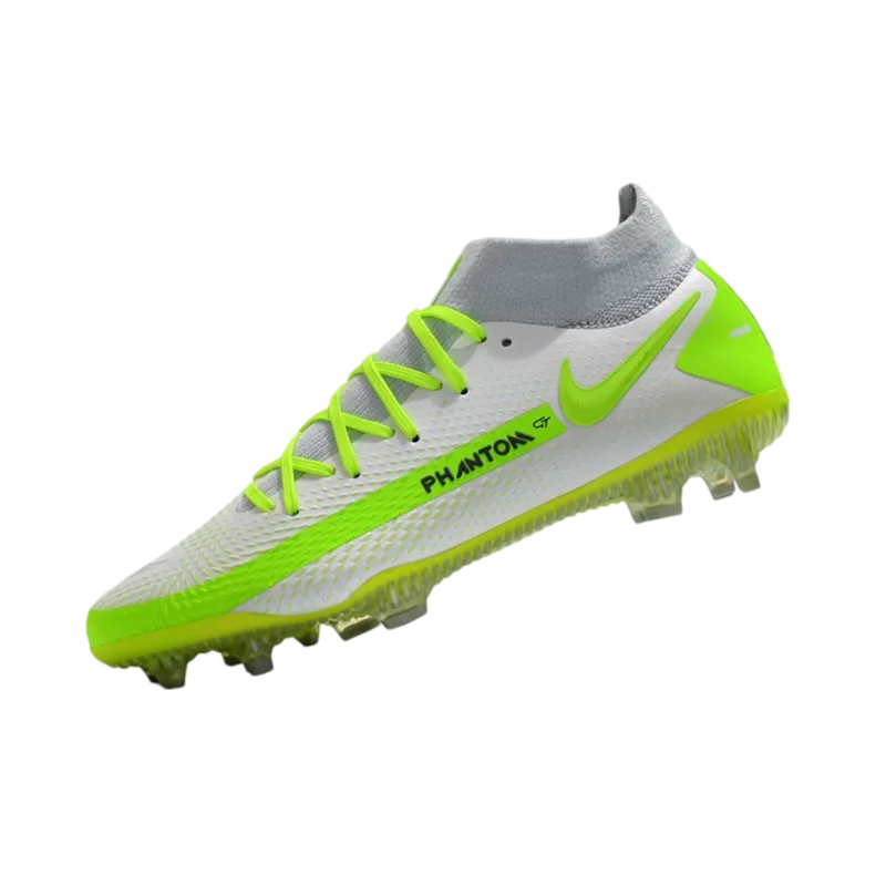 Nike Phantom GT Elite DF FG White Green - Goatkits Boots