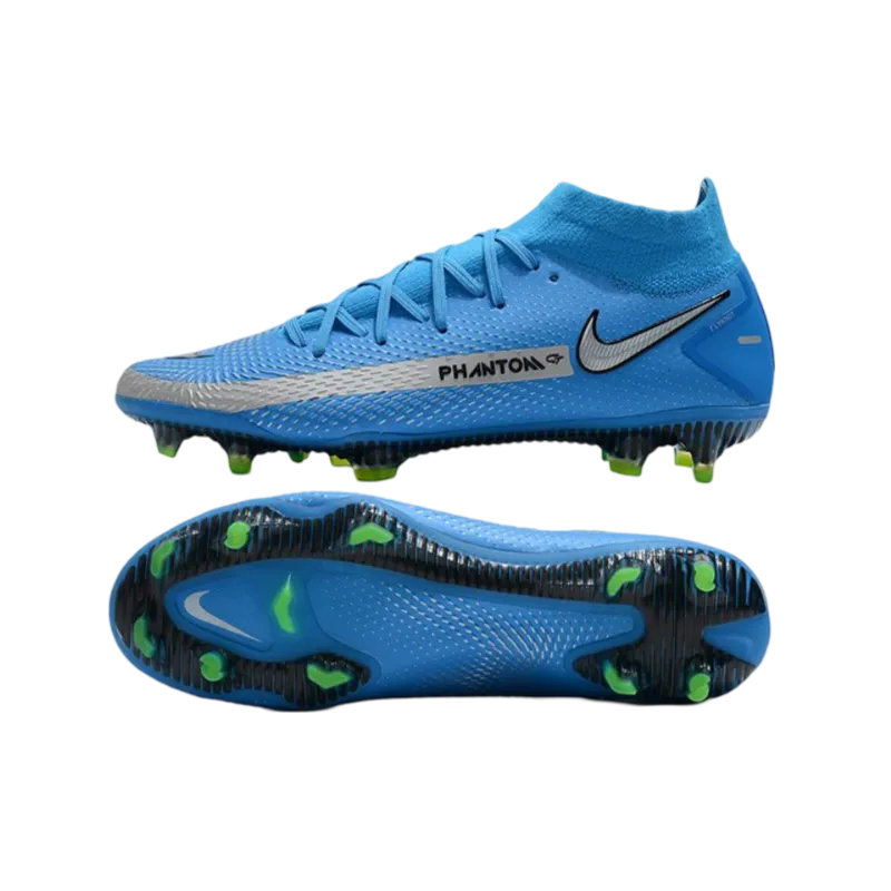 Nike Phantom GT Elite DF FG Bleu Silver - Goatkits Boots