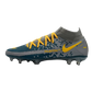 Nike Phantom GT Elite DF FG Grey Bleu Yellow - Goatkits Boots