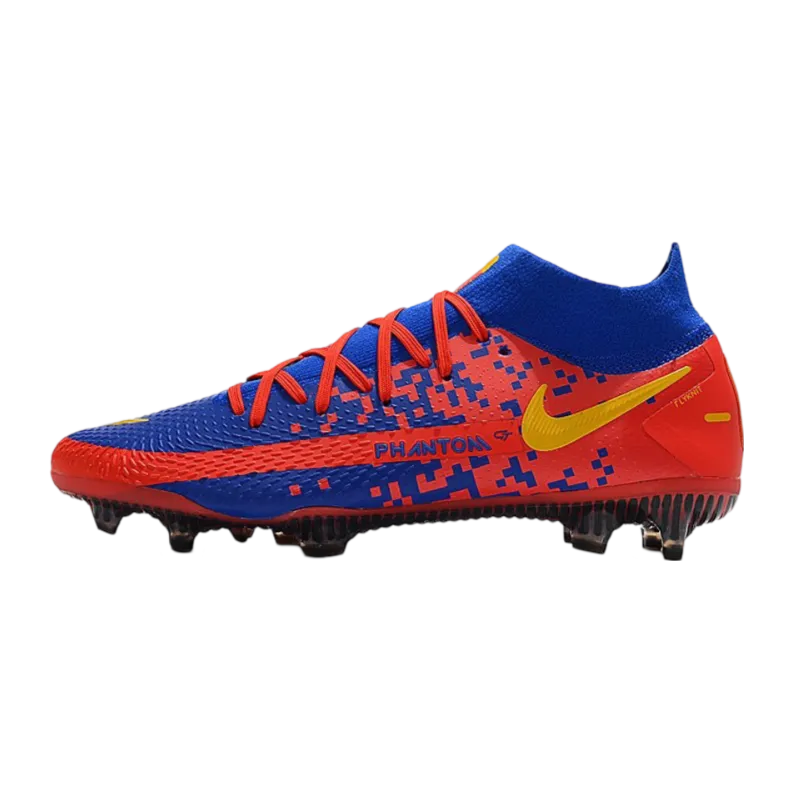 Nike Phantom GT Elite DF FG Red Bleu Yellow - Goatkits Boots