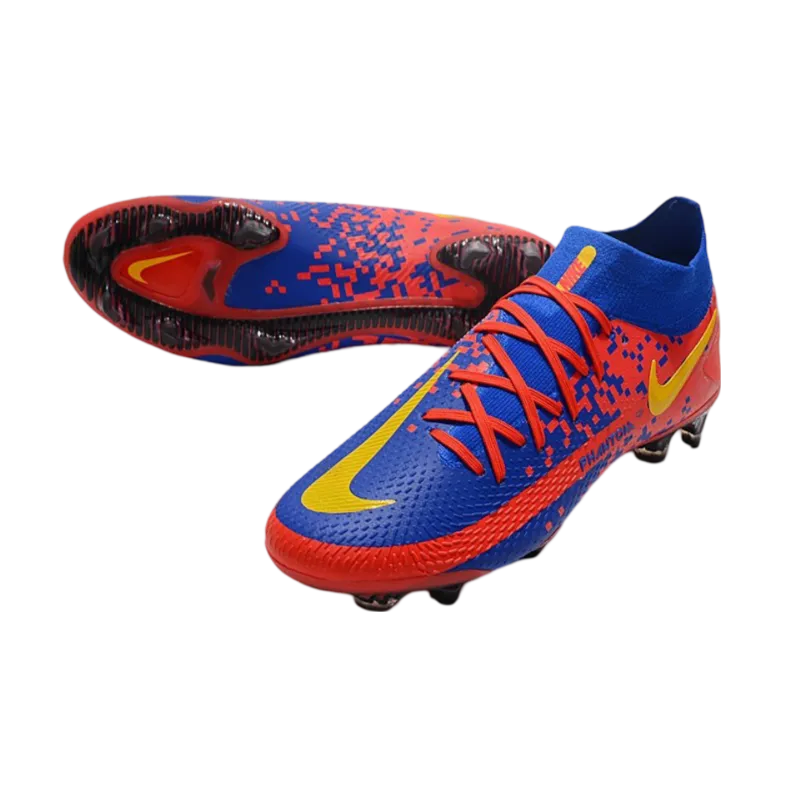 Nike Phantom GT Elite DF FG Red Bleu Yellow - Goatkits Boots