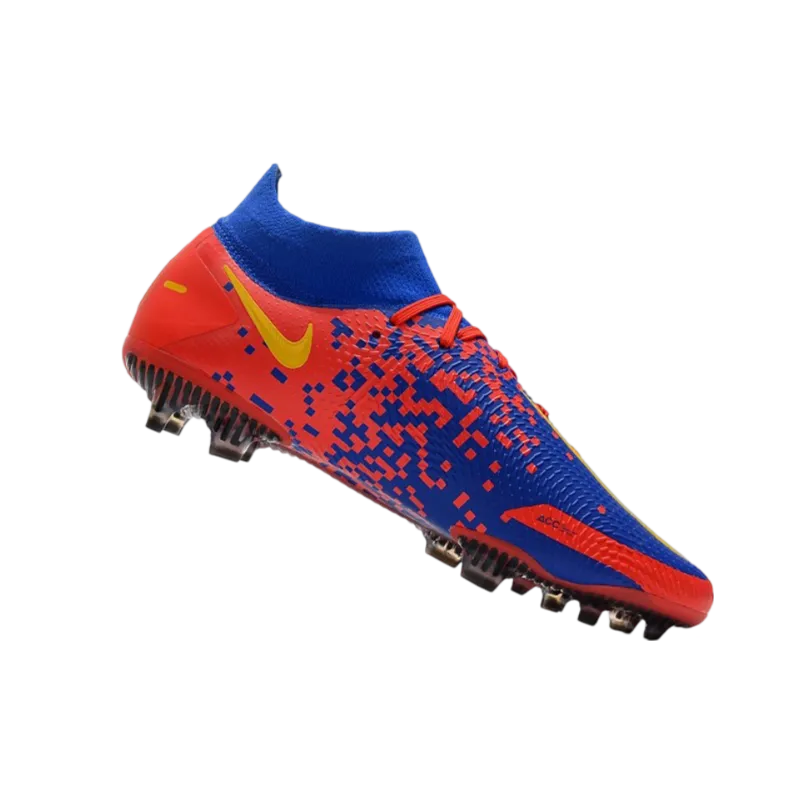 Nike Phantom GT Elite DF FG Red Bleu Yellow - Goatkits Boots