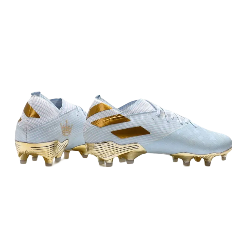 Adidas Nemeziz 19.1 FG Bold Aqua White Gold - Goatkits Boots