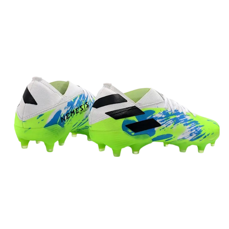 Adidas Nemeziz 19.1 FG Green White Blue - Goatkits Boots